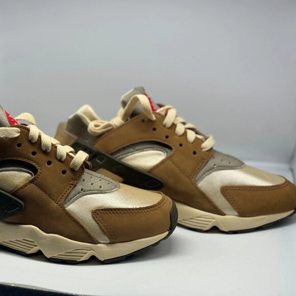 Nike Air Huarache LE x Stussy Desert Oak  2021 Size 7 - Picture 4 of 5